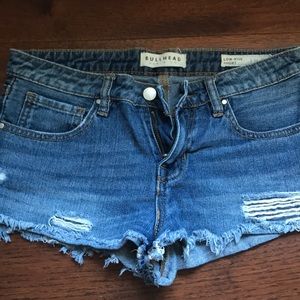 Jean shorts
